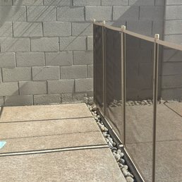 Gate connected to wall