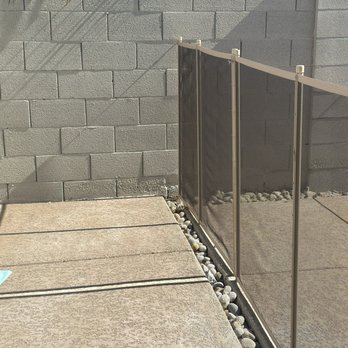 Phoenix Pool Fence - Gate connected to wall - Fences & Gates Near Me