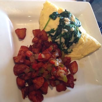 The Union Kitchen - Spinach and crawshish omelette amazing! - New American Near Me - Kingwood, Texas