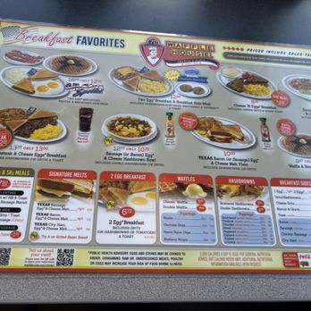 Waffle House - MENU - Diners Near Me - Newnan, Georgia
