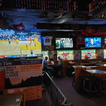 Wooden Chicken Pub - people playing video games - New American Near Me - Portland, Oregon