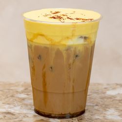 Entropy Coffee and Tea - Saffron latte