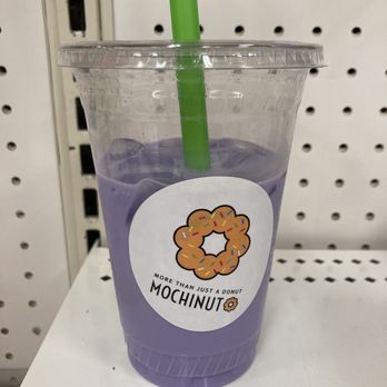 Mochinut Poway - Taro drink - Desserts Near Me - Poway, California