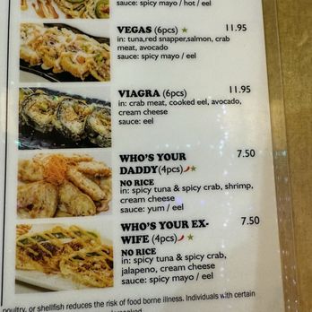 Gorilla Sushi - menu - Sushi Bars Near Me - Las Vegas, Nevada