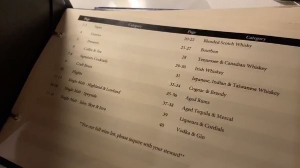 Menu photo 4 Le Malt Lounge Colonia, NJ