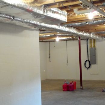 Maberry Heating & Cooling - Custom Rectangular Duct in Basement - Heating & Air Conditioning/HVAC Near Me - Cookeville, Tennessee