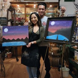 Paint The Grapes With Wine - Beautiful couple