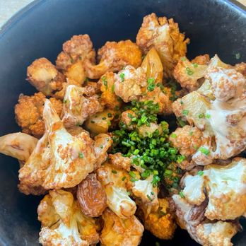 Vaca - Roasted cauliflower with tahini and raisins. - Tapas/Small Plates Near Me - Costa Mesa, California