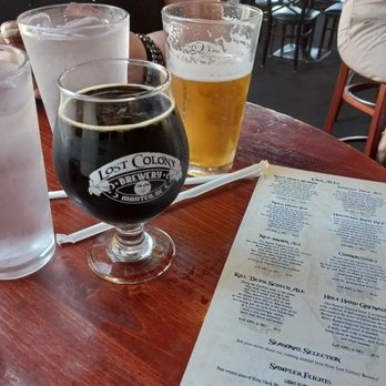 Lost Colony Tavern - Holy Hand Grenade and Kill Devil Scotch Ale - Pubs Near Me - Manteo, North Carolina