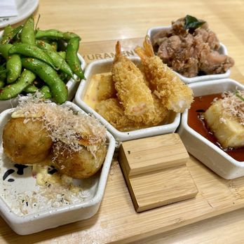 Kyuramen - App - edemame, Takoyaki, shrimp tempura, fried chicken, tofu - Ramen Near Me - Old Bridge, New Jersey Kyuramen - App - edemame, Takoyaki, shrimp tempura, fried chicken, tofu - Ramen Near Me - Old Bridge, New Jersey