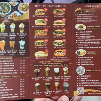 Nissi Deli & Bakery - Menu - Vietnamese Near Me - Burien, Washington Nissi Deli & Bakery - Menu - Vietnamese Near Me - Burien, Washington