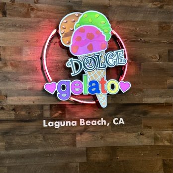 Dolce Gelato - Cute sign - Ice Cream & Frozen Yogurt Near Me - Laguna Beach, California Dolce Gelato - Cute sign - Ice Cream & Frozen Yogurt Near Me - Laguna Beach, California