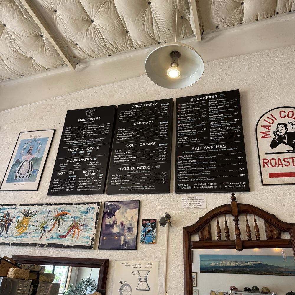 Maui Coffee Roasters - Menu (5/26) - Coffee Roasteries Near Me - Kahului, Hawaii