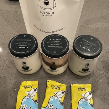 KOKONUT - Duke Bakery - Desserts came in this bag along with shredded coconut - Desserts Near Me - Irvine, California