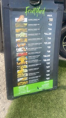 Menu photo 5 Texas Frontyard bbq San Antonio, TX