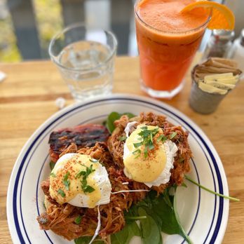 The Corner - Pulled pork benny - Cafes Near Me - Montclair, New Jersey The Corner - Pulled pork benny - Cafes Near Me - Montclair, New Jersey