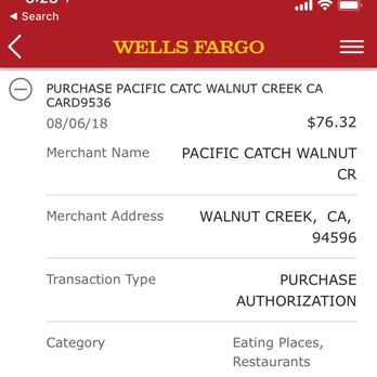 Pacific Catch - Pic 2 of 2. They stated they would take off the entree (shown in 1st pic on receipt) but the.Deceivingly charged the full amount - Seafood Near Me - Walnut Creek, California Pacific Catch - Pic 2 of 2. They stated they would take off the entree (shown in 1st pic on receipt) but the.Deceivingly charged the full amount - Seafood Near Me - Walnut Creek, California