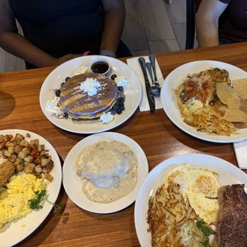 Early Birds Cafe - ube pancakes, steak and eggs, country fried steak, carne asada omelette, and biscuits and gravy. - Breakfast & Brunch Near Me - Fresno, California