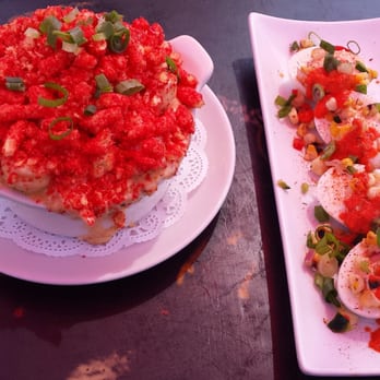 The Attic - Mac and Cheetos, and the devilish eggs - Breakfast & Brunch Near Me - Long Beach, California
