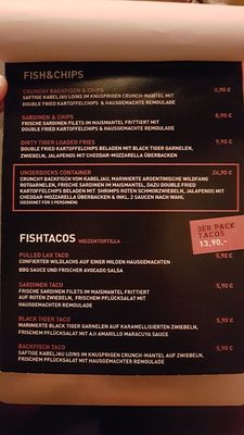 Menu photo 3 UNDERDOCKS Hamburg, HH Menu photo 3 UNDERDOCKS Hamburg, HH