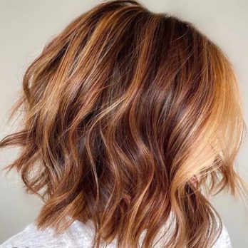 Jolie Salon and Spa - I asked for the color in the shorter hair photo. But the second pic is me. The blonde highlight was not to my liking. - Day Spas Near Me - Blue Bell, Pennsylvania
