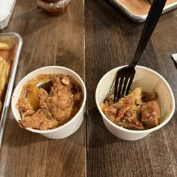 Peach Cobbler and the Pecan Caramel Bread Pudding Peach Cobbler and the Pecan Caramel Bread Pudding