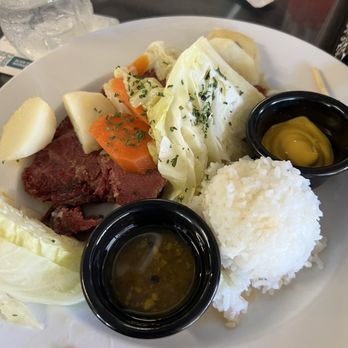 E Ohi Restaurant - Special this week for St Patrick's Day - Fresh corn beef & cabbage - Breakfast & Brunch Near Me - Honolulu, Hawaii