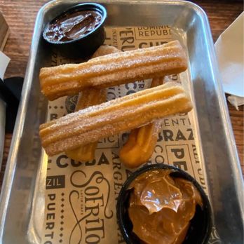 Sofrito Latin Cafe - Churros (Dulce de leche was better) - Latin American Near Me - Orlando, Florida