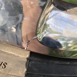 Cracked rim