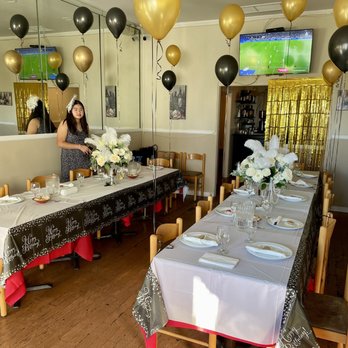Corfu - Private back room for party serving up to 30 people - Greek Near Me - Sierra Madre, California