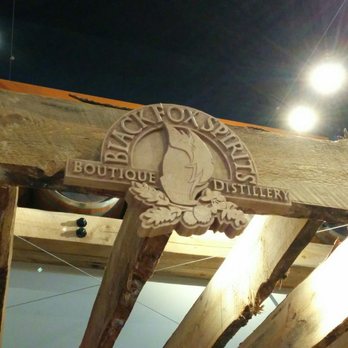 Black Fox Farm And Distillery - Wooden logo - Distilleries Near Me - Saskatoon, Saskatchewan