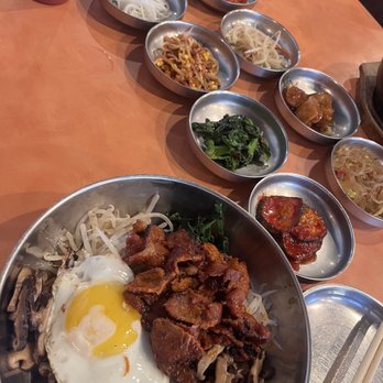 Koreana Korean BBQ - Pork bi bim bap - Korean Near Me - Fairfield, California Koreana Korean BBQ - Pork bi bim bap - Korean Near Me - Fairfield, California