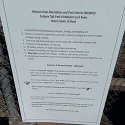 Pickleball court rules