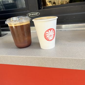 Creature's Plants and Coffee - coffee + iced Applecore Espresso Tonic - Coffee & Tea Near Me - Los Angeles, California