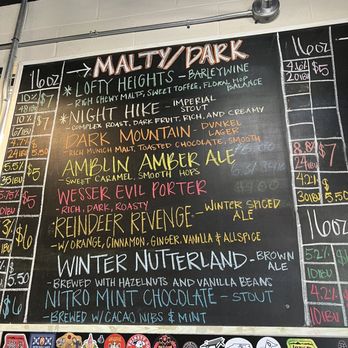 Lazy Hiker Brewing Company - This time of year, this section is in order... Brown Ale for me please! - Breweries Near Me - Franklin, North Carolina Lazy Hiker Brewing Company - This time of year, this section is in order... Brown Ale for me please! - Breweries Near Me - Franklin, North Carolina