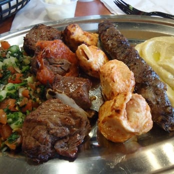 Nadia's Mediterranean Grill - Mixed platter - Mediterranean Near Me - Spring, Texas Nadia's Mediterranean Grill - Mixed platter - Mediterranean Near Me - Spring, Texas