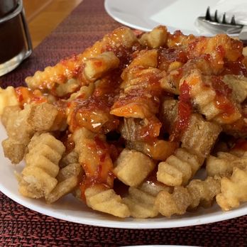 Riverdale Indian Eatery - 16. Fried Potatoes with Masala Spicy - Indian Near Me - Bronx, New York Riverdale Indian Eatery - 16. Fried Potatoes with Masala Spicy - Indian Near Me - Bronx, New York