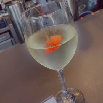 matchbox - Wine  from happy hour menu. Strawberry  is from bfs drink. - New American Near Me - Ashburn, Virginia