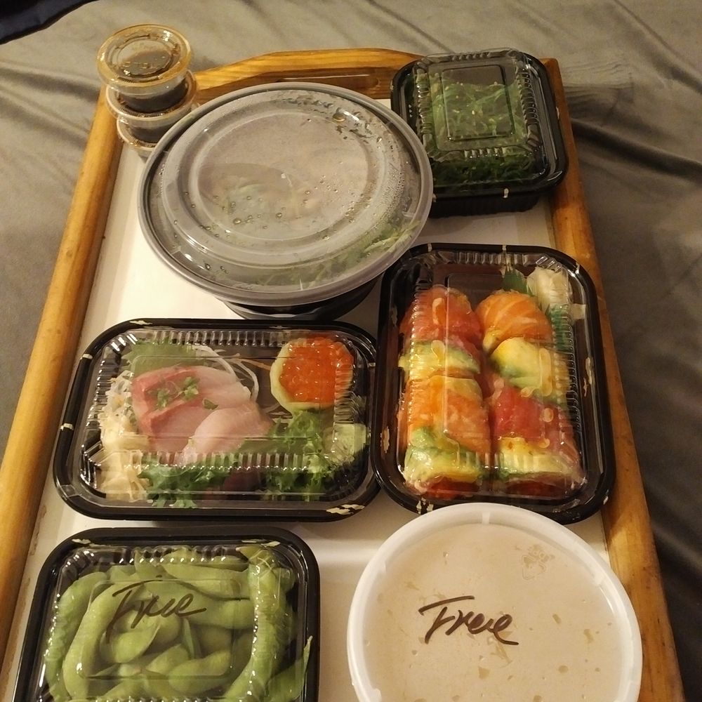 Suki Ichiro Restaurant - Everything I ordered PLUS a couple of freebies !! - Sushi Bars Near Me - New York, New York Suki Ichiro Restaurant - Everything I ordered PLUS a couple of freebies !! - Sushi Bars Near Me - New York, New York