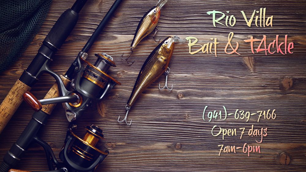 Rio Villa Bait & Tackle Logo