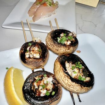 Kushiyu - Mushroom w/ octopus - Sushi Bars Near Me - Tarzana, California