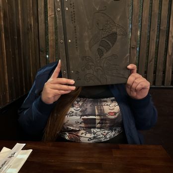 Kimu Sushi - Mayra and her menú - Sushi Bars Near Me - Long Beach, California