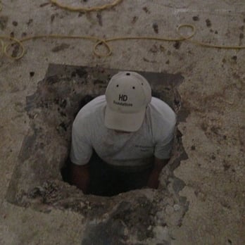 HD Foundations - Interior Foundation Pier Installation - Foundation Repair Near Me - Arlington, Texas HD Foundations - Interior Foundation Pier Installation - Foundation Repair Near Me - Arlington, Texas