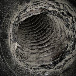 TruClean, Inc.- Air Duct Cleaning & Mold Remediation Specialist - Do you know what your families breathing? Very dirty Air Duct!