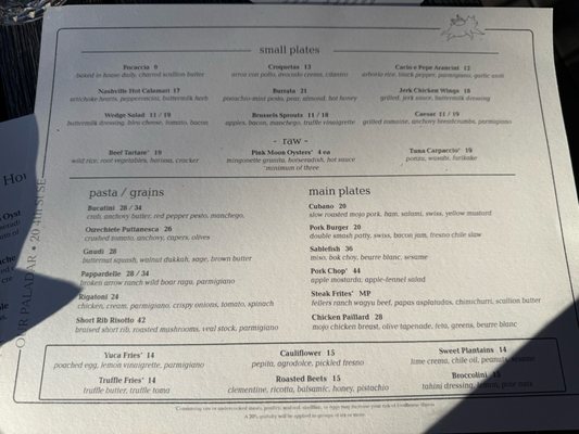 Menu photo 4 Our Paladar Rochester, MN