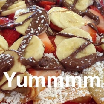 Amy's Omelette House - Strawberry & banana crepes with nutella - Breakfast & Brunch Near Me - Cherry Hill, New Jersey Amy's Omelette House - Strawberry & banana crepes with nutella - Breakfast & Brunch Near Me - Cherry Hill, New Jersey