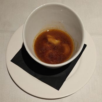 Maranello - Complimentary beef broth with cheese tortellini - Italian Near Me - San Diego, California Maranello - Complimentary beef broth with cheese tortellini - Italian Near Me - San Diego, California