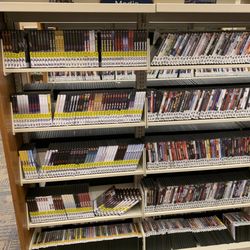 West Bloomfield Township Westacres Branch Library - Just part of the Large collection of DVD's this facility has to include newly released movies