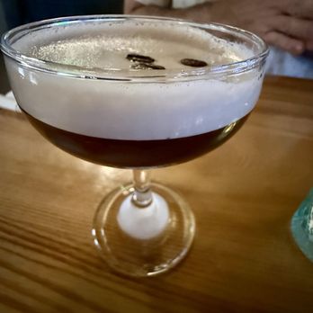 Venus Spirits Cocktails & Kitchen - Beachside - Espresso martini - New American Near Me - Aptos, California Venus Spirits Cocktails & Kitchen - Beachside - Espresso martini - New American Near Me - Aptos, California