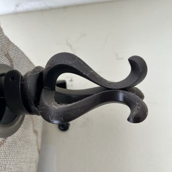 Imperial Cleaning Services - Curtain rod after cleaning - Home Cleaning Near Me - Clearwater, Florida